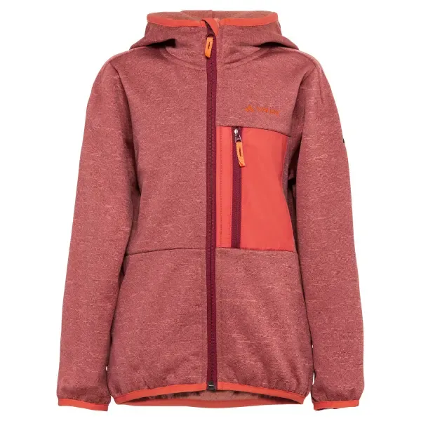 Vaude Fleece mit Kapuze Kind VAUDE Kikimora, Rouge, – Produktbild 1 von 1