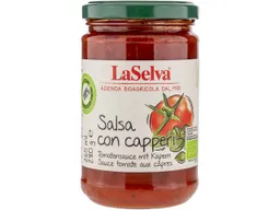 LaSelva LaSelva Bio-Tomatensauce mit Kapern, 280 g – Produktbild 1 von 1