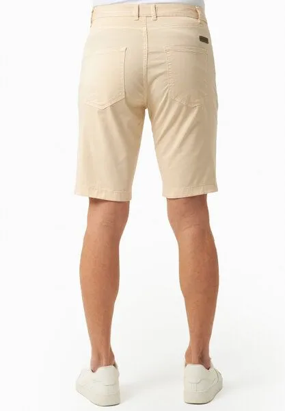 ORGANICATION ORGANICATION Regular-Fit Shorts aus Bio-Baumwolle, Beige, – Produktbild 4 von 4