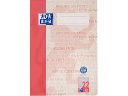 OXFORD OXFORD Recycling-Schulheft DIN A4, 16 Blatt, Lineatur 22 (kariert), 90 g/m² – Produktbild 1 von 1