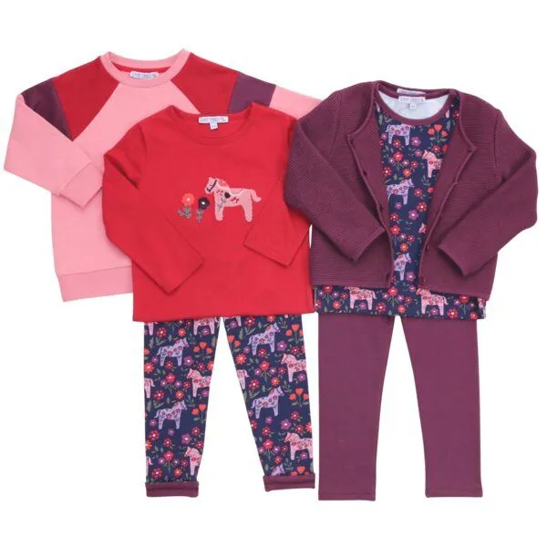 Enfant Terrible Enfant Terrible Shirt, Bouclé pferdestickerei burnt red, – Produktbild 3 von 3
