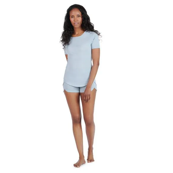 Dagsmejan Dagsmejan Damen Shorts Balance, Ice blue (blau), – Produktbild 4 von 4