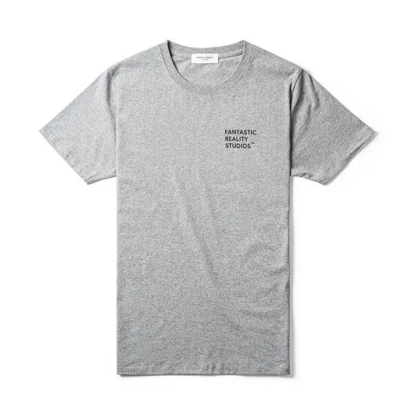 FANTASTIC REALITY STUDIOS Fantastic Reality Studios T-Shirt – Bio-Baumwolle, Unisex, Grau, – Produktbild 1 von 4
