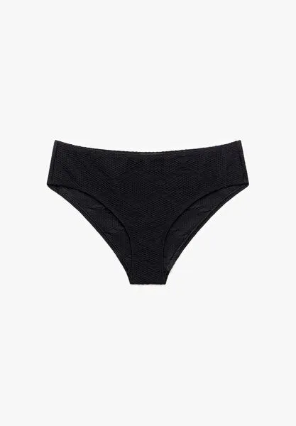 Lovjoi Lovjoi Bikini Panty CALEPINA aus innovativem Bio-based Material, Black structure (schwarz), – Produktbild 1 von 4