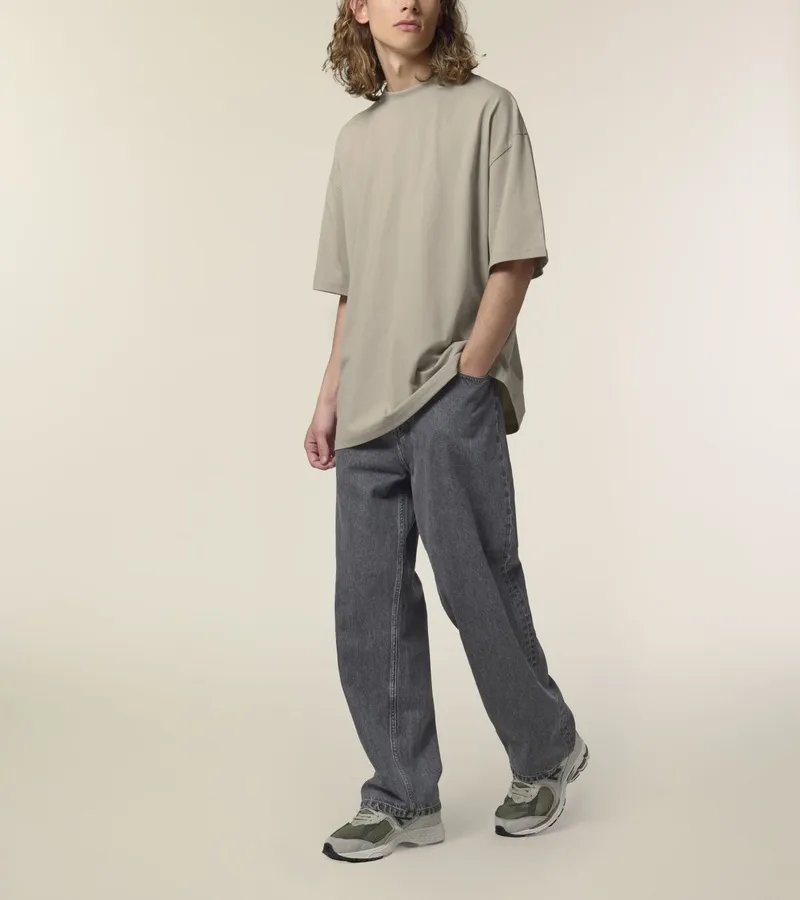 UNIPOLAR UNIPOLAR Oversized T-Shirt Modell: Blaire, Stone, – Produktbild 1 von 1