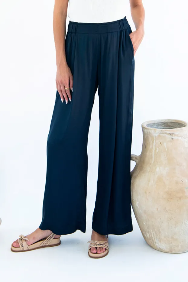 Neu Nomads Neu Nomads Damen vegan Hose Garbo Mitternacht, Extra dunkelblau, – Produktbild 2 von 2