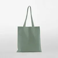 Westford Mill Westford Mill Baumwolltaschen Einkaufstaschen mit langen Henkel, Grün (dusty), – Produktbild 1 von 1