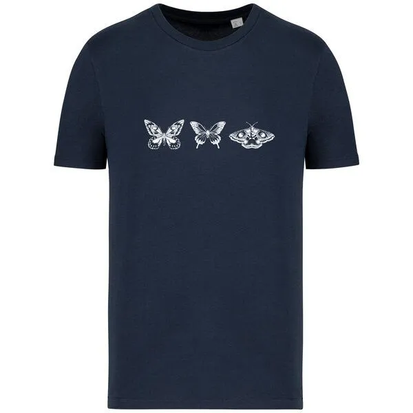 Greenspired Greenspired Basic Bio T-Shirt Metamorphose 155g/m² XXS - 4 XL", Navyblau, – Produktbild 1 von 1