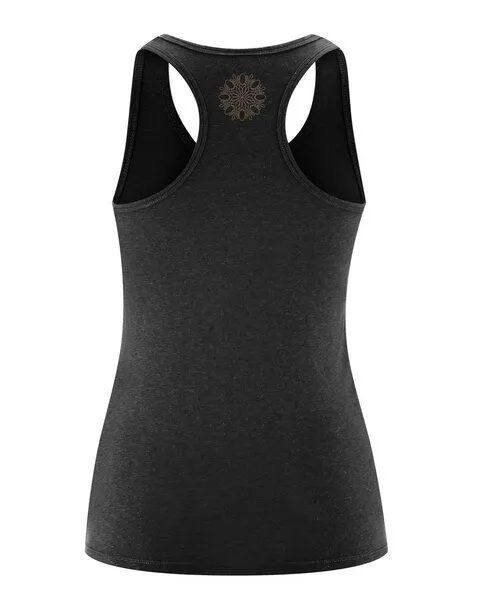 HempAge HempAge Damen Yoga Tanktop Hanf/Bio-Baumwolle, Black, – Produktbild 4 von 4