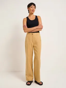 LANIUS LANIUS Marlenehose mit aufgesetzten Taschen aus TENCEL Lyocell und Bio-Baumwolle – Produktbild 1 von 1
