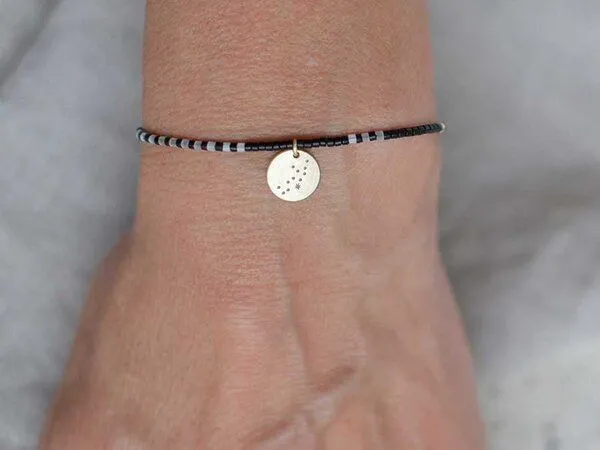 renna deluxe renna deluxe Sternzeichen Armband, Silber, – Produktbild 1 von 8