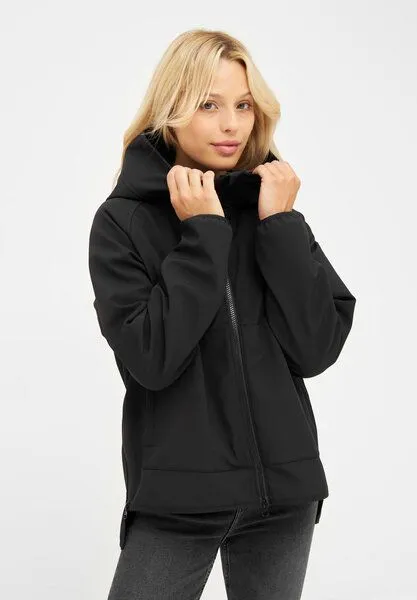 derbe derbe Softshelljacke „Peutby“, Schwarz, – Produktbild 1 von 4