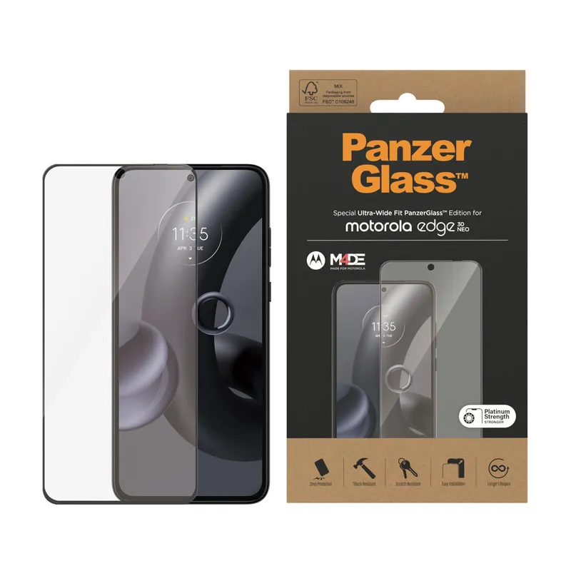 PanzerGlass PanzerGlass Motorola Edge 30 Neo | Displayschutzglas (6569) – Produktbild 1 von 1