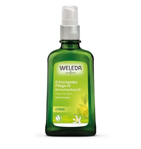 Weleda Weleda Citrus Erfrischendes Pflege-Öl 100 ml – Produktbild 2 von 2