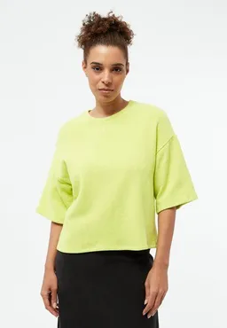 Givn Berlin Givn Berlin Sweater GBSELMA aus recycelter Baumwolle - Lime Green – Produktbild 1 von 1