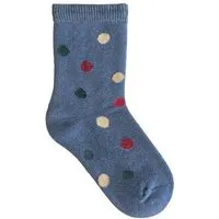 Leela Cotton Leela Cotton Kinder Socken Gepunktet aus 98% Bio-Baumwolle 3324, Jeans-melange 3325, – Produktbild 1 von 1
