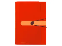 Herlitz herlitz Fächermappe aus Recycling-PP mit 12 Fächern, DIN A4, orange – Produktbild 1 von 1