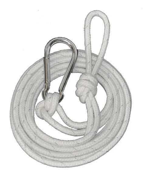 HängemattenGlück HängemattenGlück Corda, 5m Seil & großer Karabiner für Hängematten – Produktbild 2 von 4