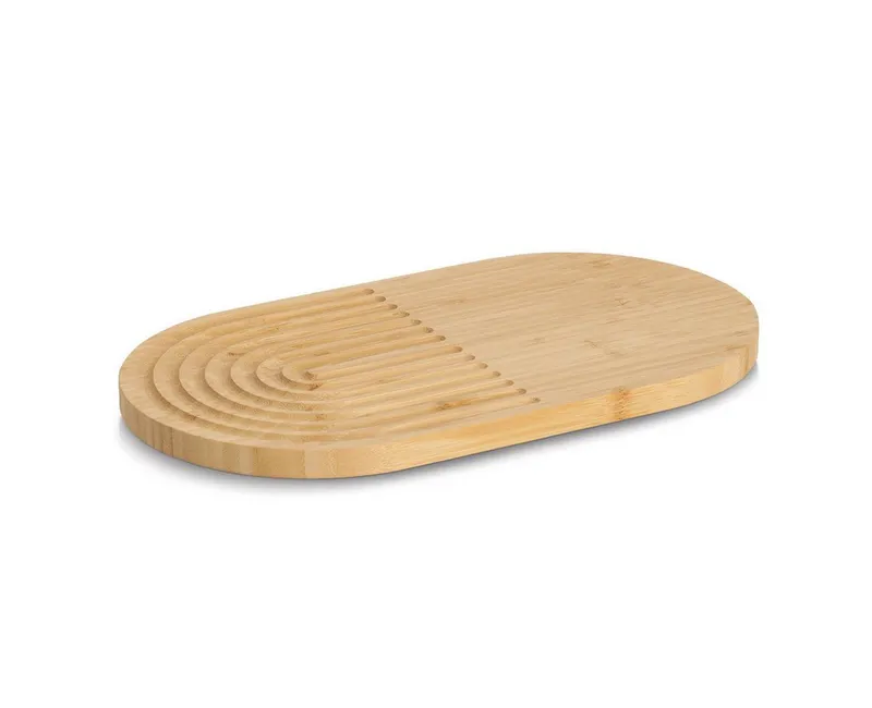 Zeller Present Topfuntersetzer Topfuntersetzer, 2er Set, Bambus, Set, 2-tlg., ca. 35x20x1,5 cm, Beige|braun, – Produktbild 4 von 5