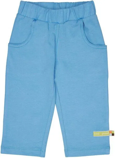 loud + proud loud + proud Babys & Kinder Hose aus Heavy Jersey, GOTS-zertifiziert, Basin(blau), – Produktbild 1 von 2