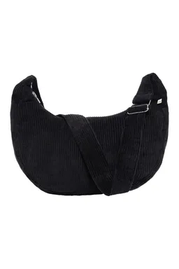 Tranquillo Cross-Body-Bag Birnaa aus Biobaumwolle - black / one size – Produktbild 1 von 1