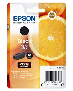 Epson Epson Tintenpatrone T3331/ 33 schwarz – Produktbild 1 von 1