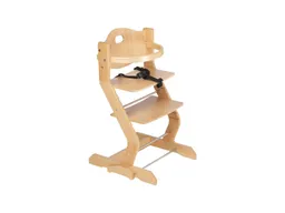 tiSsi® Kinderhochstuhl Buche ca. 43 x 81 x 43 cm, natur – Produktbild 1 von 1