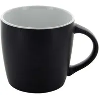 Keramiktasse "ENNIA" mattschwarz/weiß – Produktbild 1 von 1