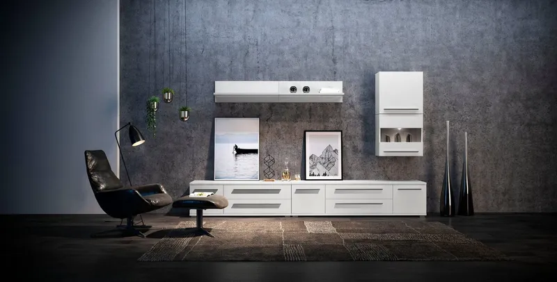 OTTO home Wandboard Piano, hochwertig UV lackiert, Weiß, – Produktbild 4 von 5