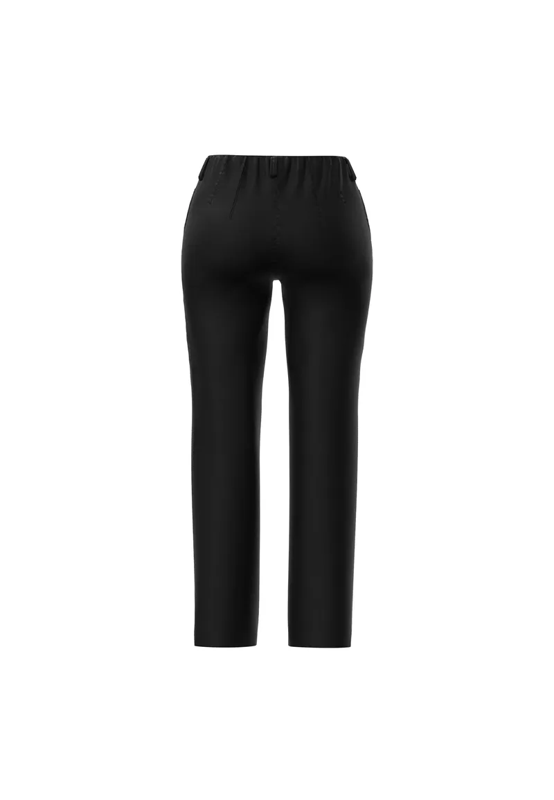 LAURIE LAURIE Damen vegan Hose Kelly Regular Ml Schwarz, Schwarz, – Produktbild 2 von 2