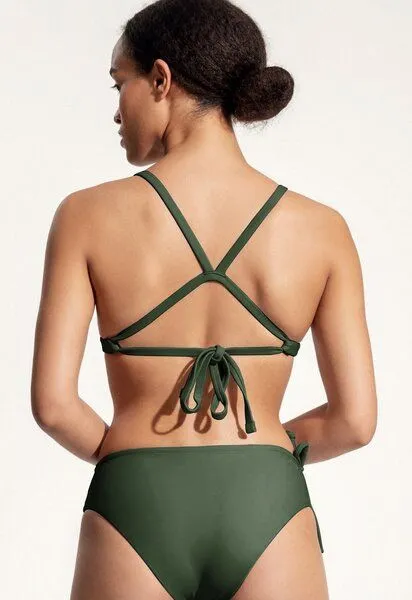 Oy Oy Surf Bikini Oberteil „Dace“, Dunkelgrün, – Produktbild 3 von 4