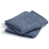 jilda tex jilda-tex Ocean Safe 5er-Set Gästetuch 100% Bio-Baumwolle Cradle to Cradle (5x 30x50 cm), Graublau, – Produktbild 1 von 1