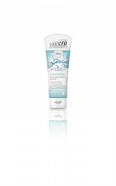 lavera Fußcreme basis sensitiv – Produktbild 1 von 3