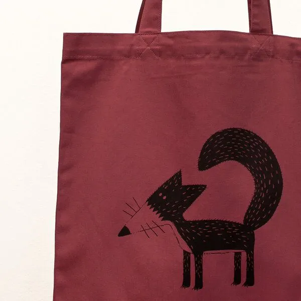 Cmig Cmig Franzi Fuchs Tote Bag, Burgundy (rot), – Produktbild 3 von 4
