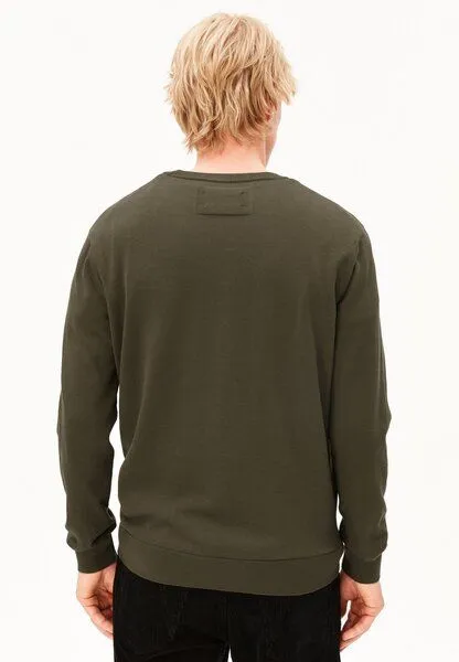 ARMEDANGELS ARMEDANGELS LOUKAA Herren Pullover aus Bio-Baumwolle, Dark earth, – Produktbild 2 von 4