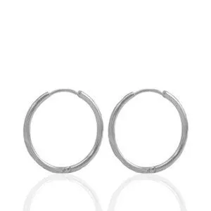 ELEKTROPULLI Creolen von Elektropulli, Silber, – Produktbild 1 von 1