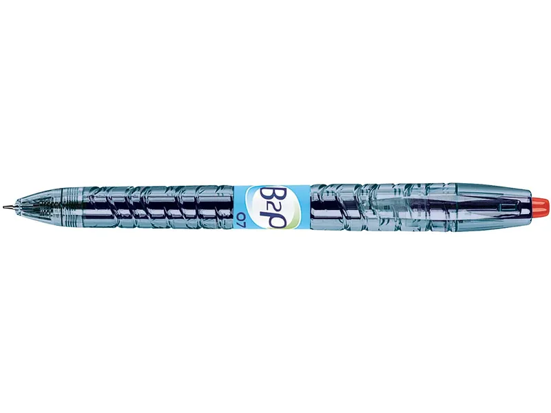 Pilot Pilot Gelroller "B2P" Transparent/rot – Produktbild 2 von 3