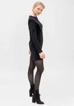 Lovjoi LOVJOI Damen vegan Mini Kleid Abelone Black – Produktbild 1 von 1