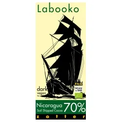 Zotter Bitterschokolade mit 70% Kakao aus Nicaragua – Produktbild 1 von 1