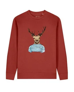 watapparel watapparel Sweatshirt Unisex Hirsch – Produktbild 1 von 1