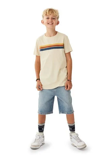 Band of Rascals Band of Rascals 70th Stripes T-Shirt, Cream, – Produktbild 6 von 6