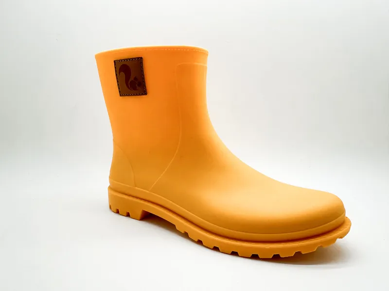 thies thies Damen vegan Regenstiefel 100% Wasserdicht Biologisch Abbaubar Orange, Orange, – Produktbild 2 von 2