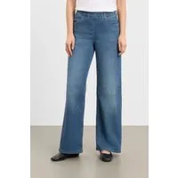 LAURIE LAURIE Damen vegan Pants Donna Loose Ml Washed Blue Denim – Produktbild 1 von 1