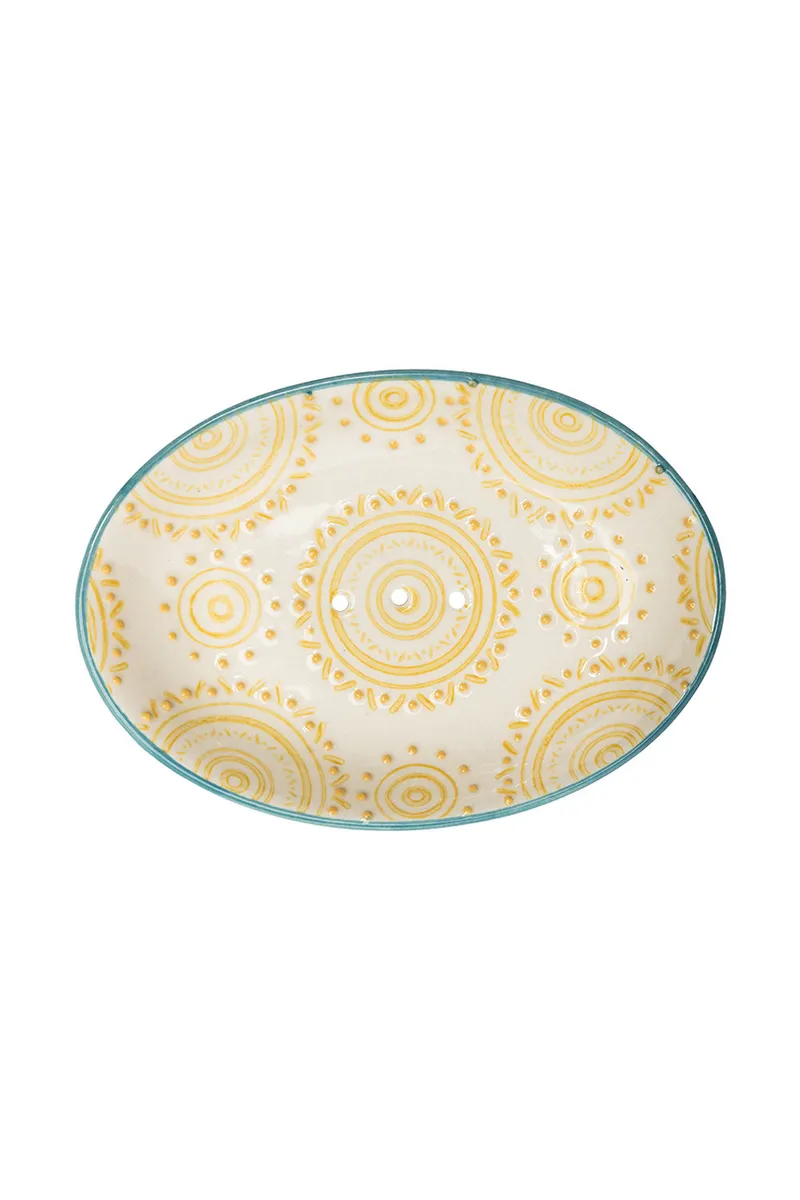 Tranquillo Seifenschale BOHO CHIC - blau – Produktbild 1 von 2