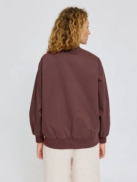 Mazine Mazine Lässiger Blouson-Klassiker aus reiner Bio-Baumwolle, Braun, – Produktbild 3 von 4