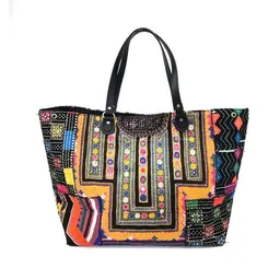 KIKOONI KIKOONI XL Tasche Totebag "OMG" Banjara Tasche – Produktbild 1 von 1