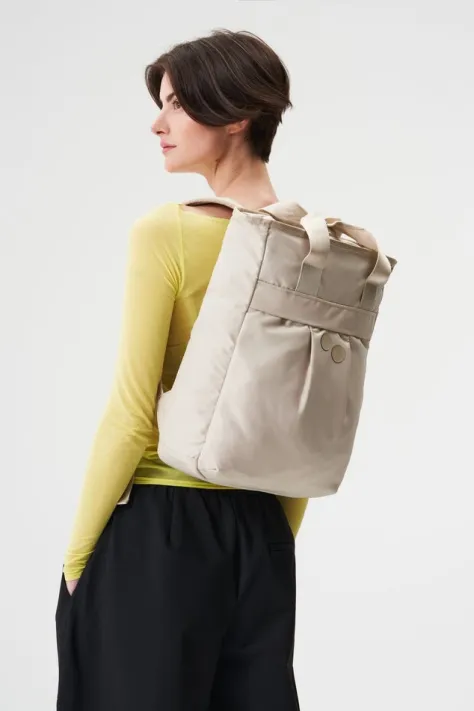 PINQPONQ pinqponq Damen vegan Rucksack Komo Cliff Beige, Beige, – Produktbild 2 von 2