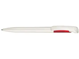 RITTER CARES RITTER CARES Druckkugelschreiber 'BioPen' feuerrot transparent – Produktbild 1 von 1