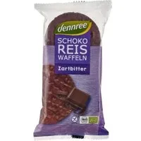 dennree Reiswaffeln mit Zartbitterschokolade – Produktbild 1 von 1