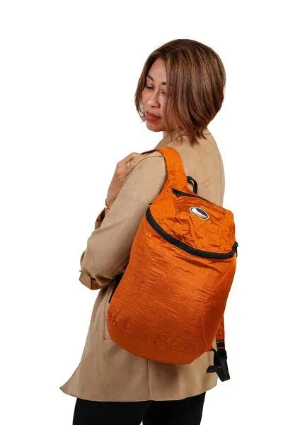 Ticket to the Moon Ticket to the Moon Ultraleicht Rucksack "Backpack Mini" (15 Liter), Terracotta orange, – Produktbild 1 von 4